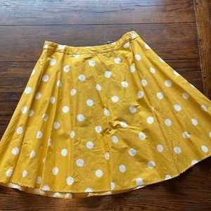 ModCloth x Collectif A-line skirt